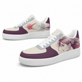 Plum Anime Portrait Sneakers