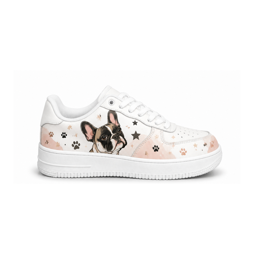 Cartoon Puppy Flat Shoes