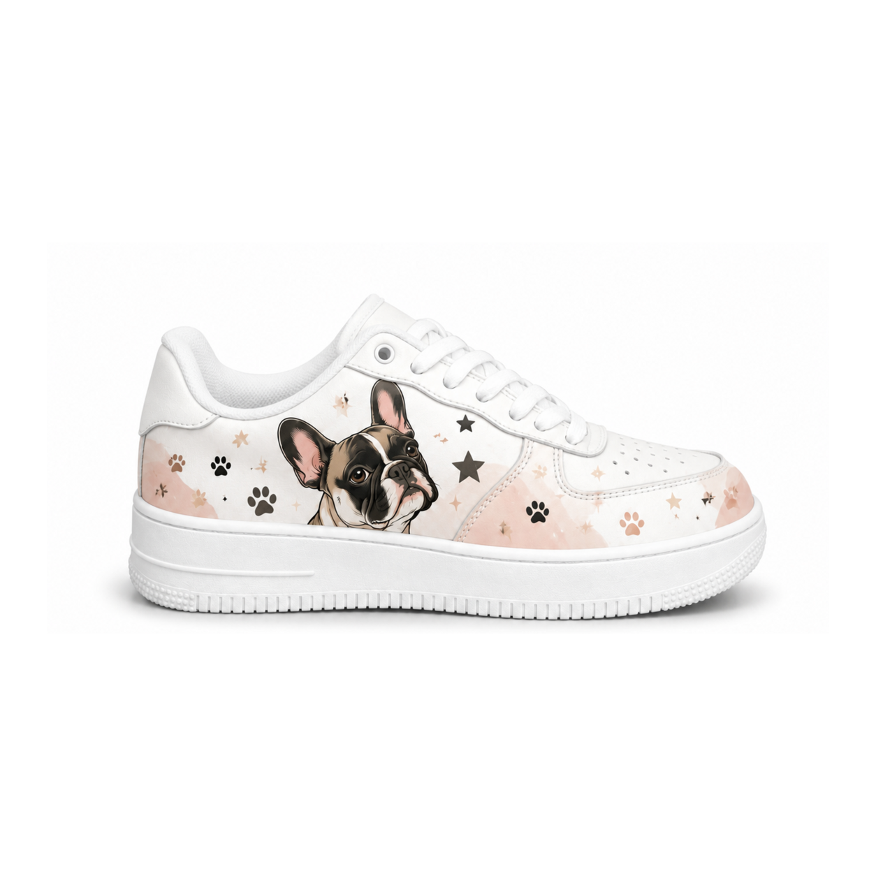 Cartoon Puppy Flat Shoes