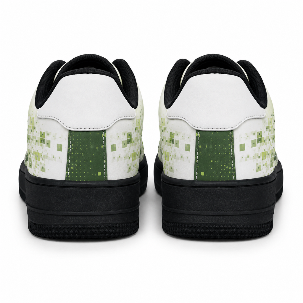 Golden Retriever Mom Sage Botanical Sneakers