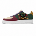 Mystic Dragon & Book Sneakers – Vintage Fantasy Inspired Casual Shoes
