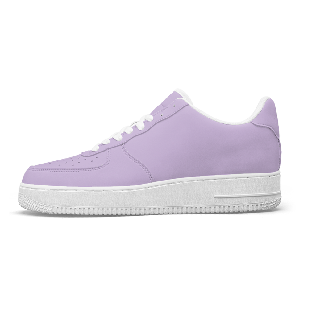Soft Lavender Low-Top Sneakers – Minimal Everyday Style