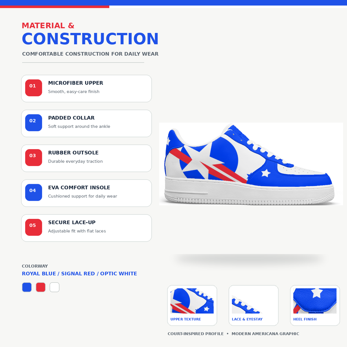 Modern Americana Sneakers
