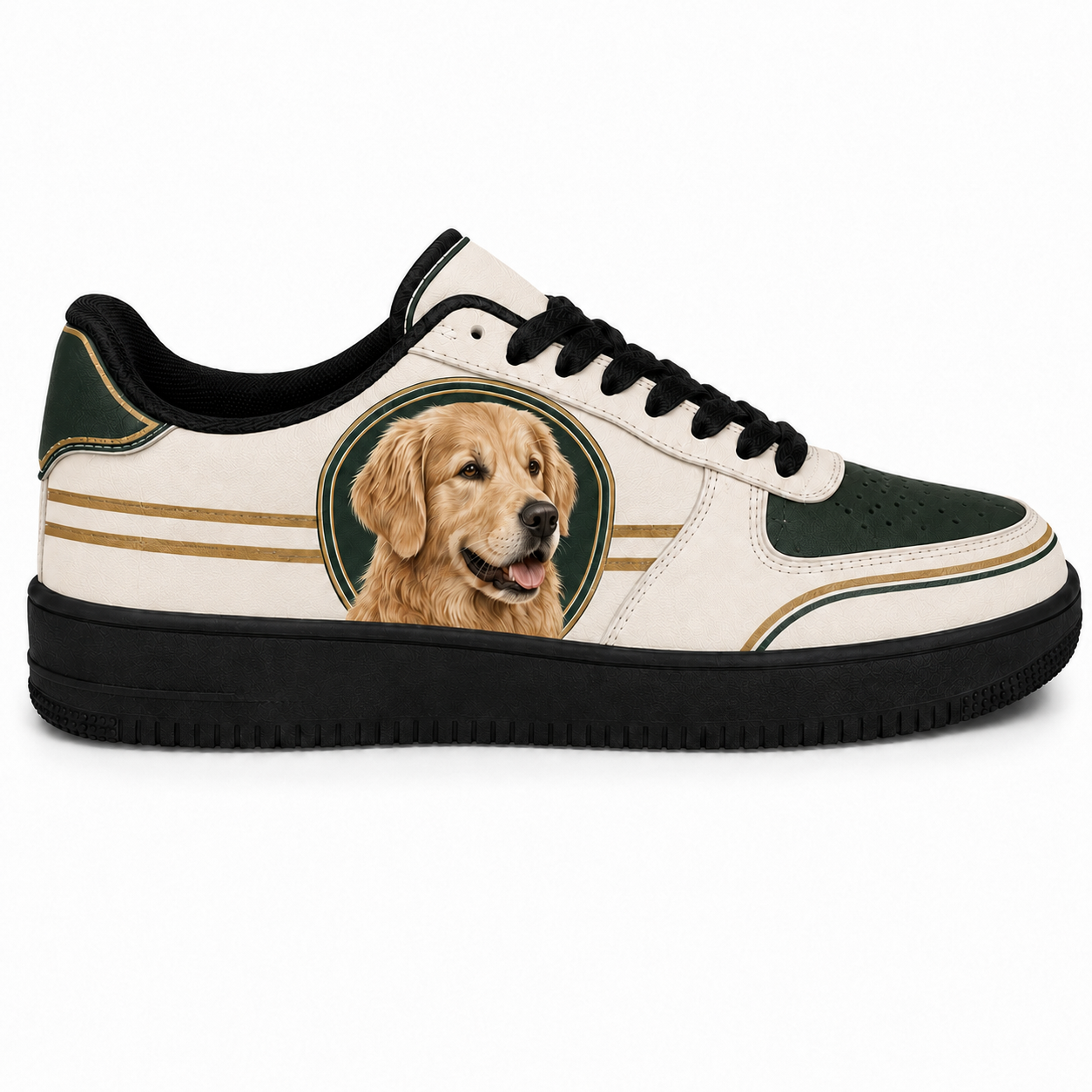 Golden Retriever Mom Collegiate Sneakers
