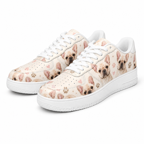 French Bulldog Mom Sneakers