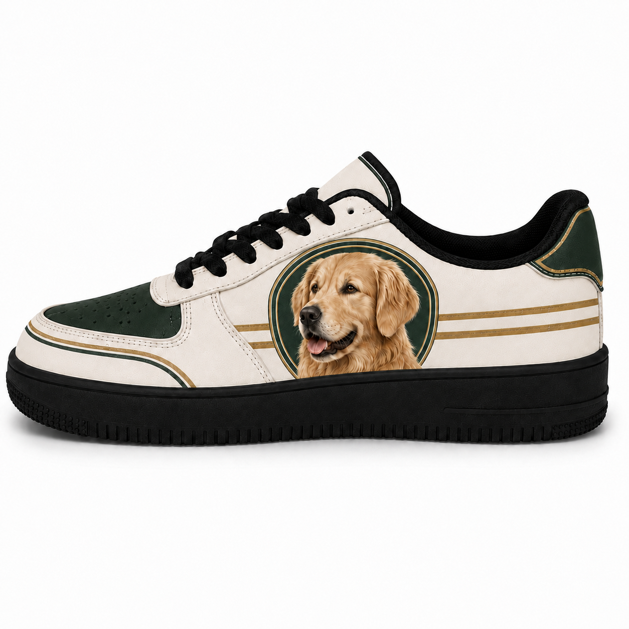Golden Retriever Mom Collegiate Sneakers