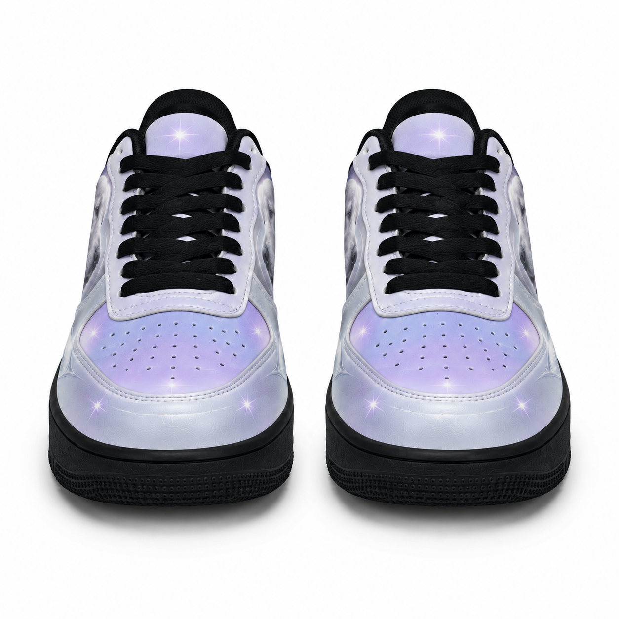 Golden Retriever Mom Celestial Y2K Sneakers