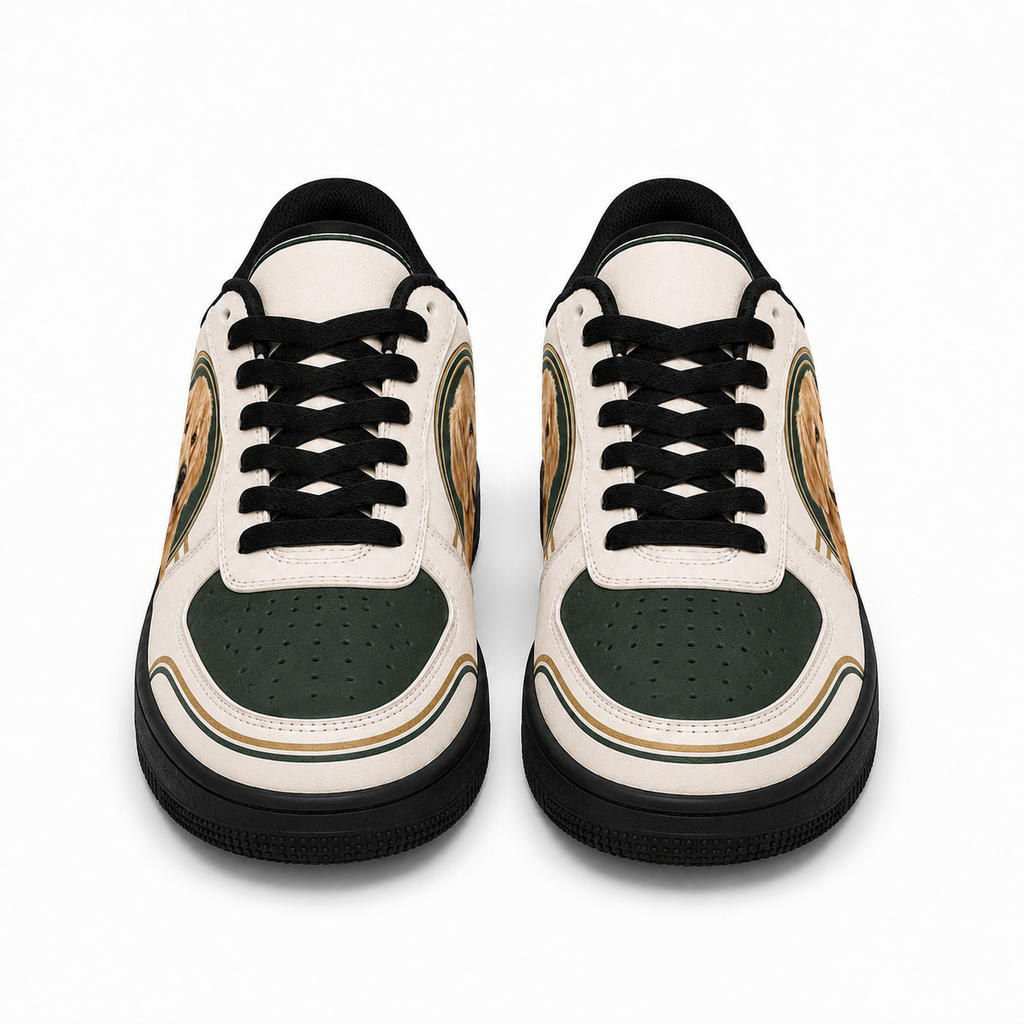 Golden Retriever Mom Collegiate Sneakers