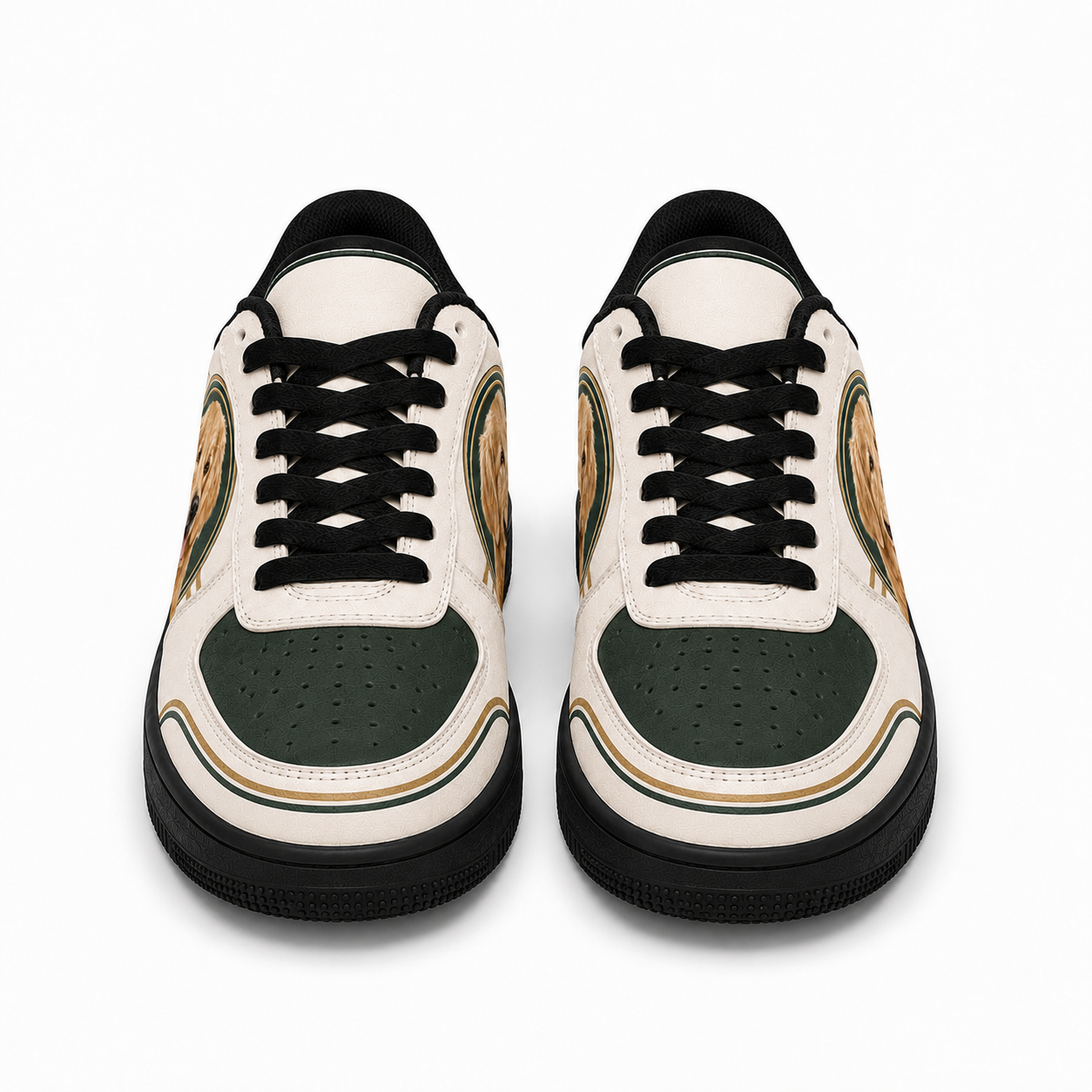 Golden Retriever Mom Collegiate Sneakers