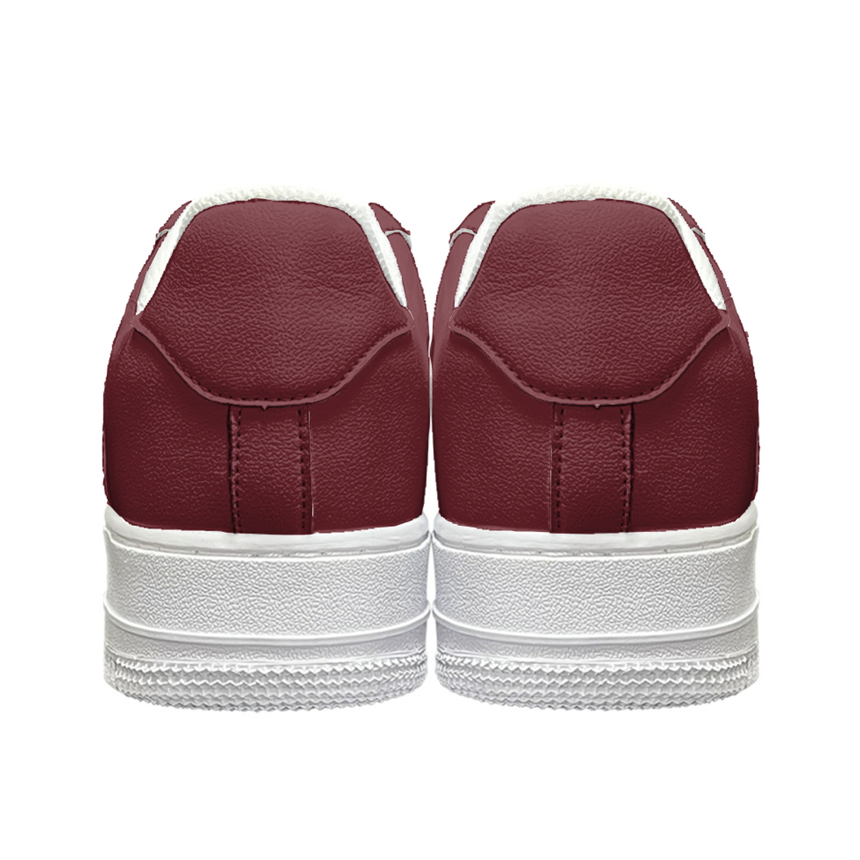 Burgundy Low-Top Sneakers – Minimal Everyday Style
