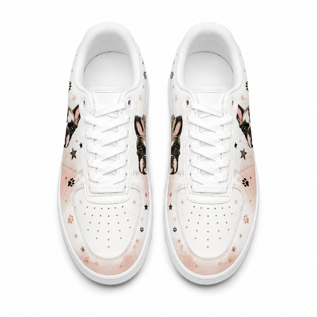 Cartoon Puppy Flat Shoes