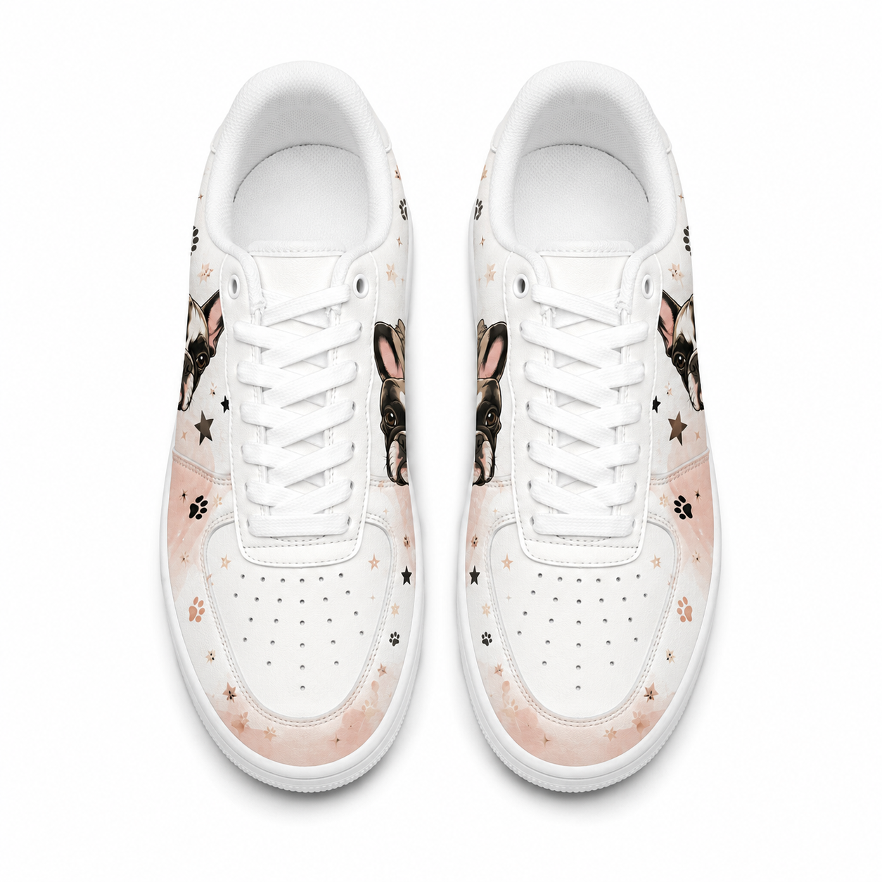 Cartoon Puppy Flat Shoes