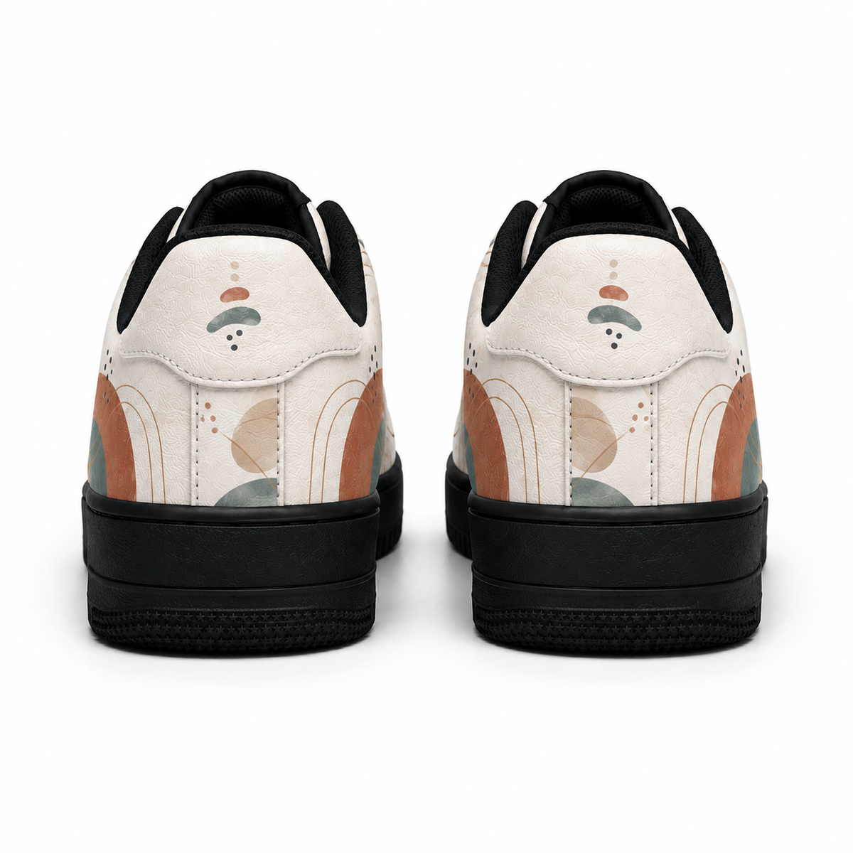 Golden Retriever Mom Mid-Century Boho Sneakers