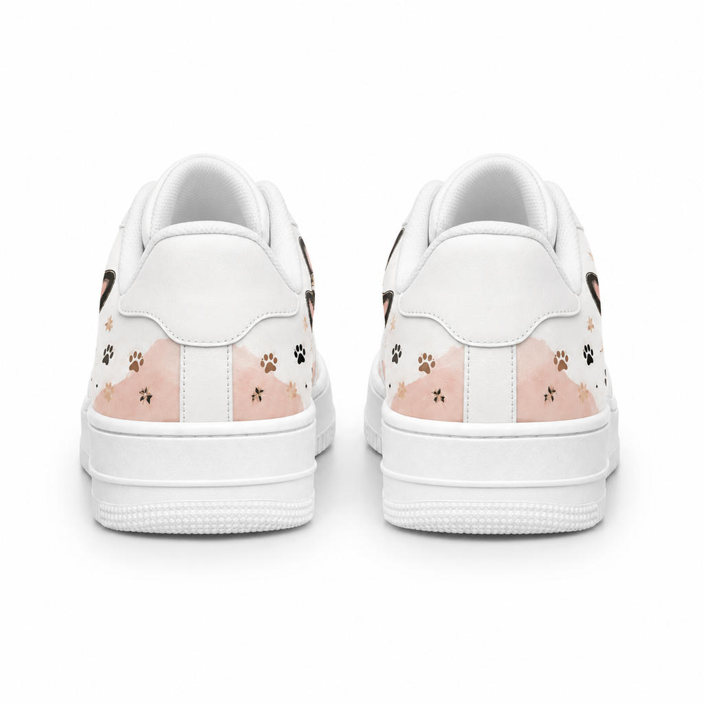 Cartoon Puppy Flat Shoes