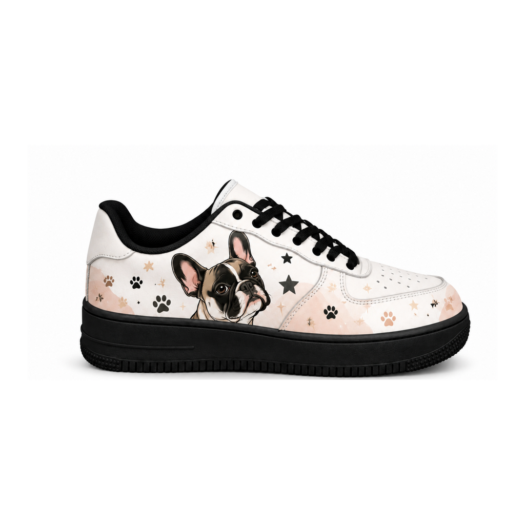 Cartoon Puppy Flat Shoes