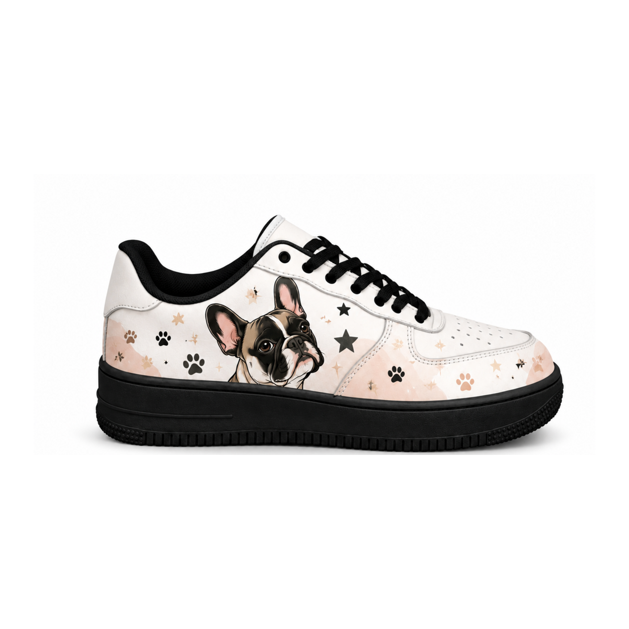 Cartoon Puppy Flat Shoes