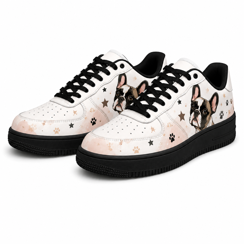 Cartoon Puppy Flat Shoes