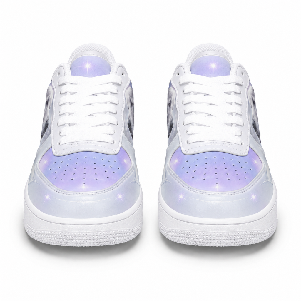 Golden Retriever Mom Celestial Y2K Sneakers