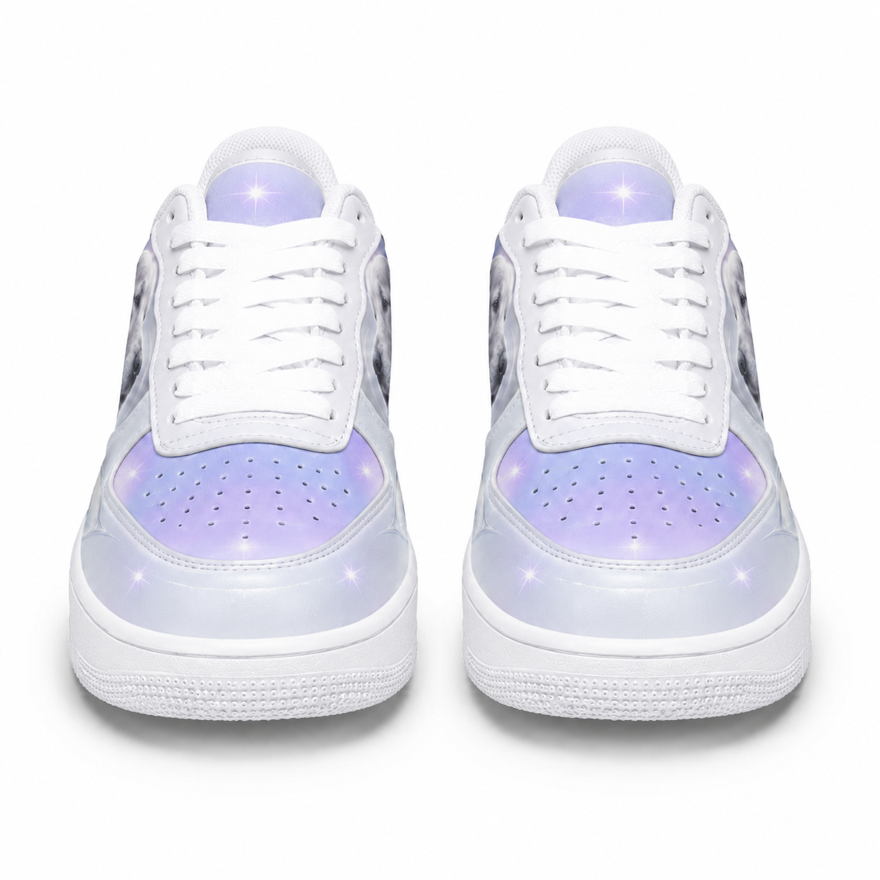 Golden Retriever Mom Celestial Y2K Sneakers