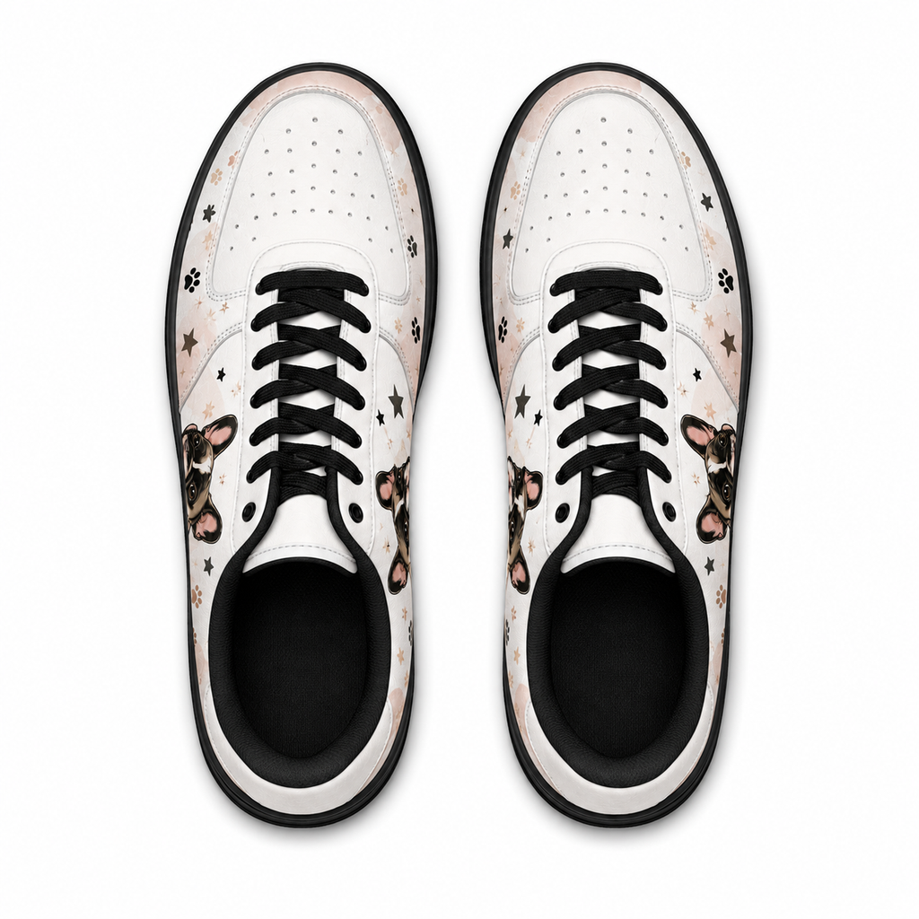 Cartoon Puppy Flat Shoes
