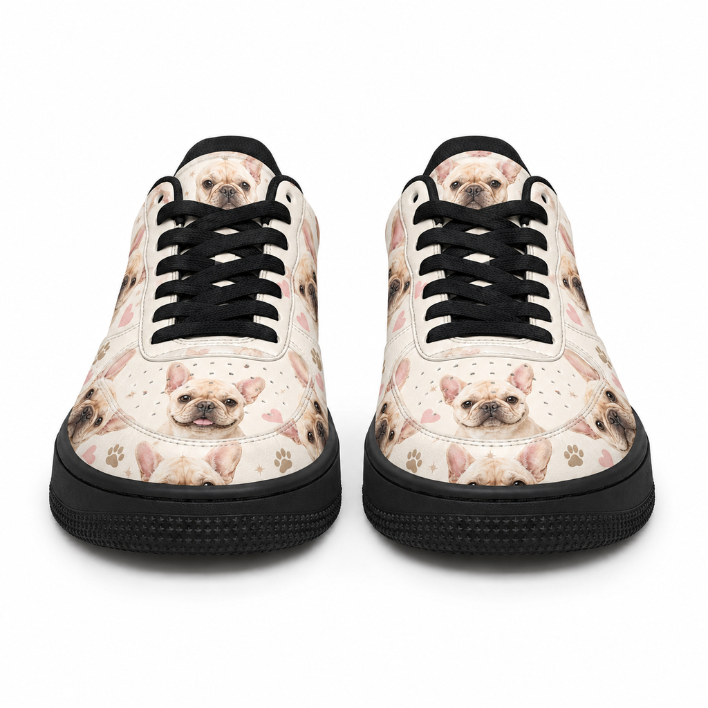 French Bulldog Mom Sneakers