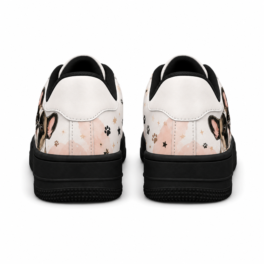 Cartoon Puppy Flat Shoes