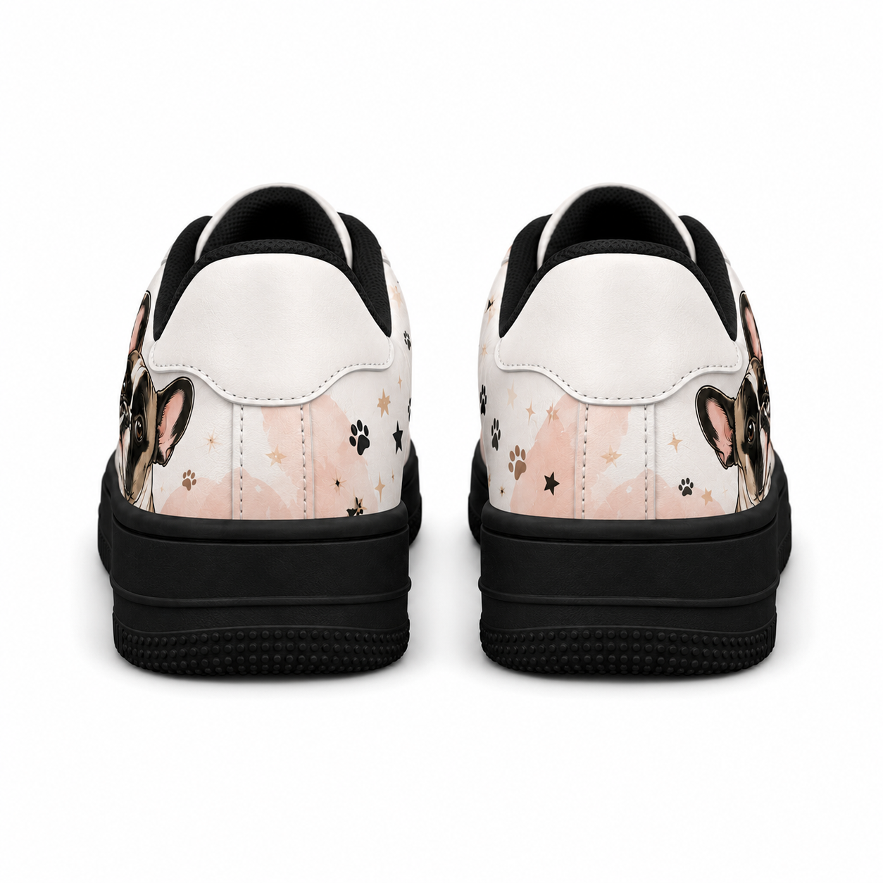 Cartoon Puppy Flat Shoes