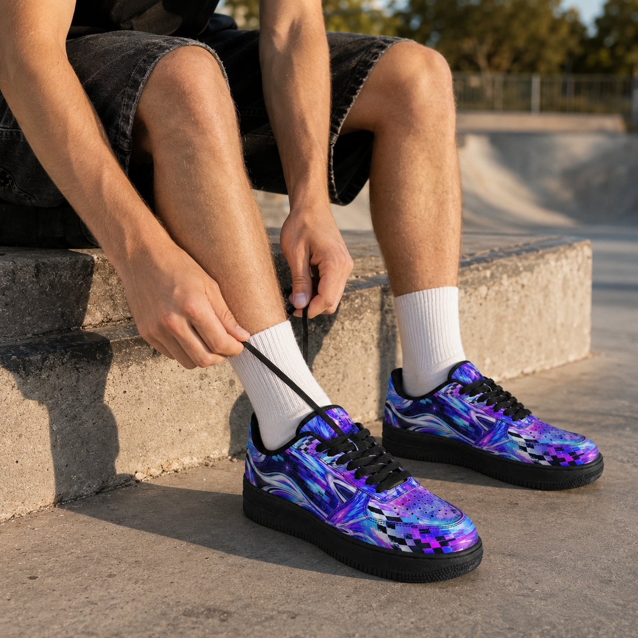 Digital Aurora Casual Sports Shoes