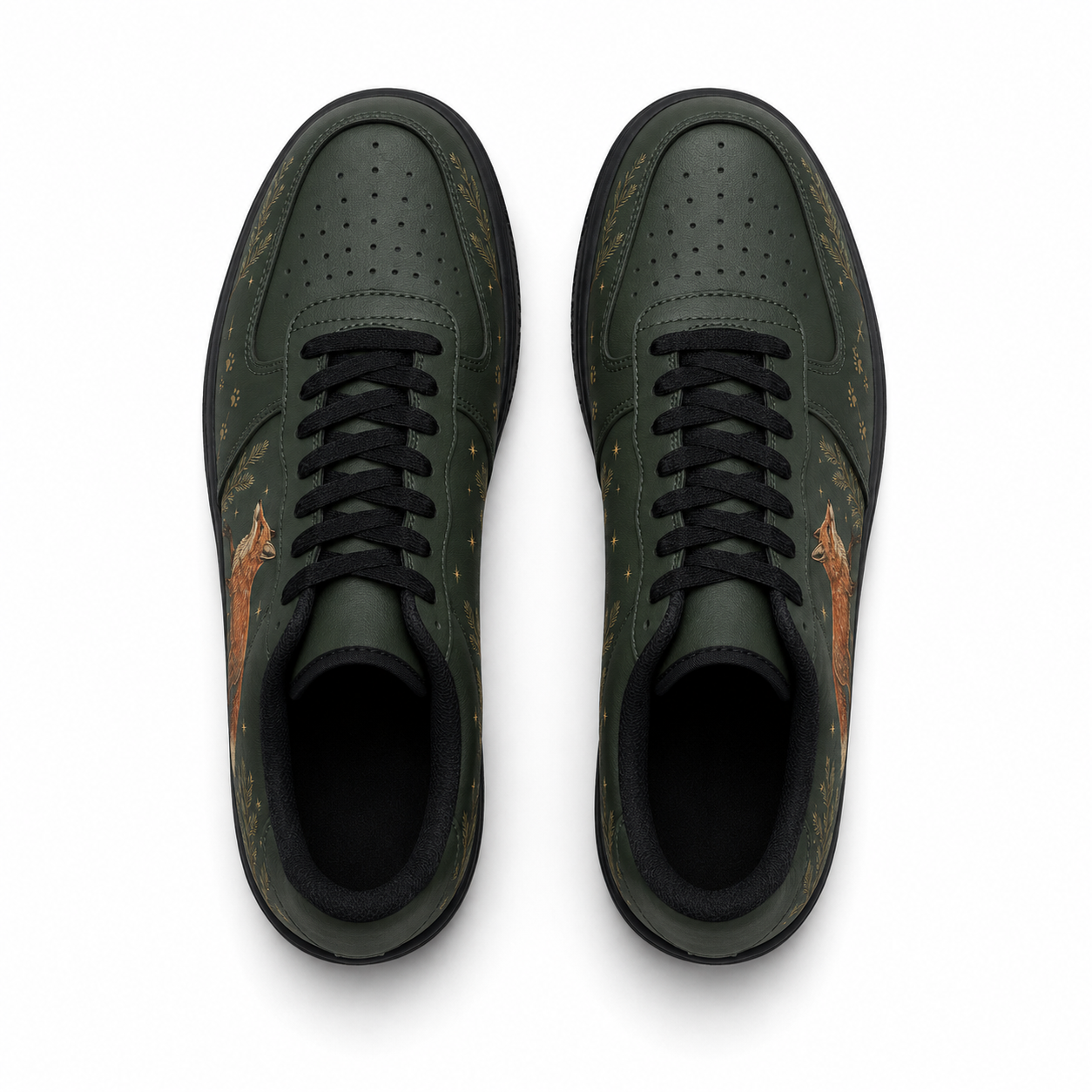 Fox Forest Casual Platform Sneakers