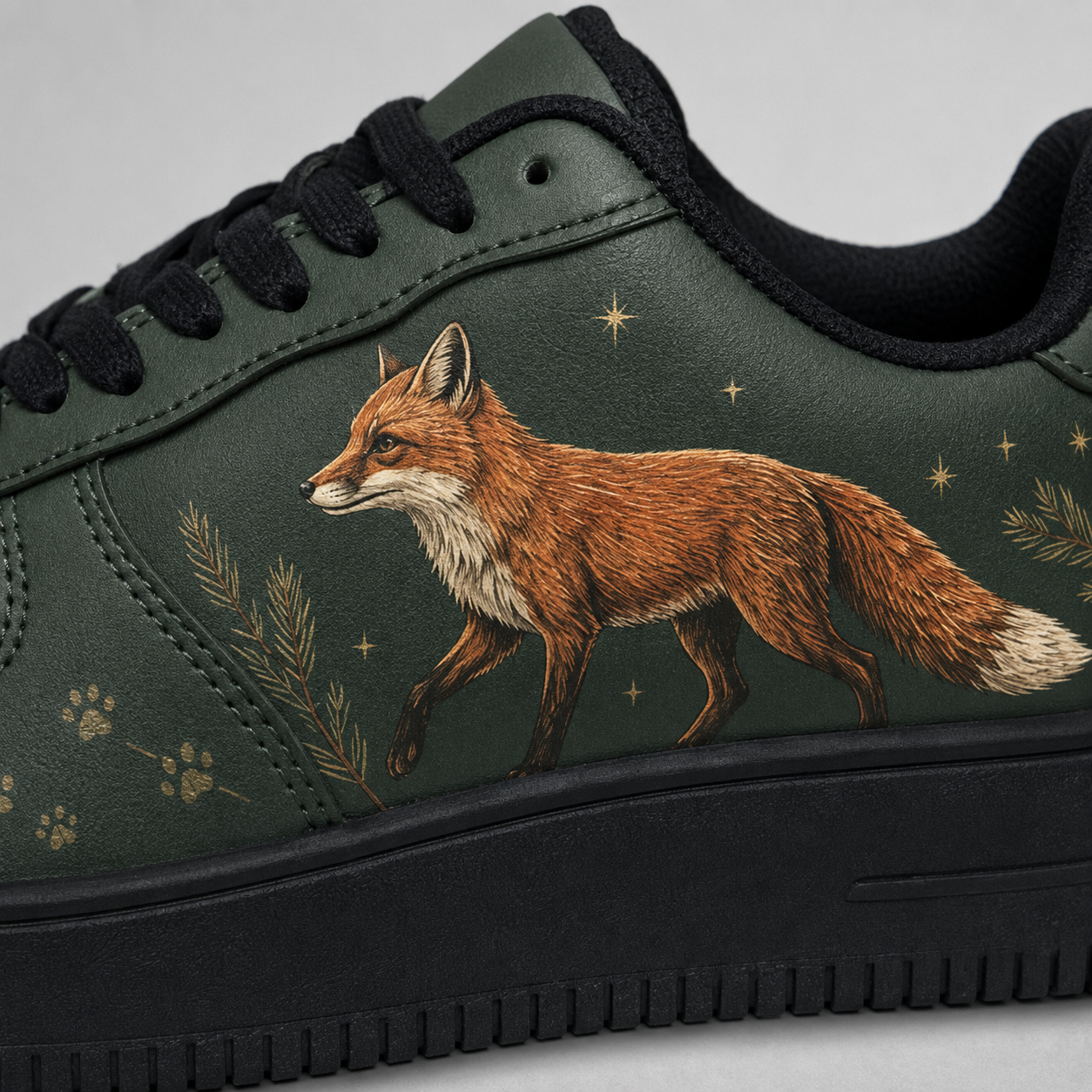 Fox Forest Casual Platform Sneakers