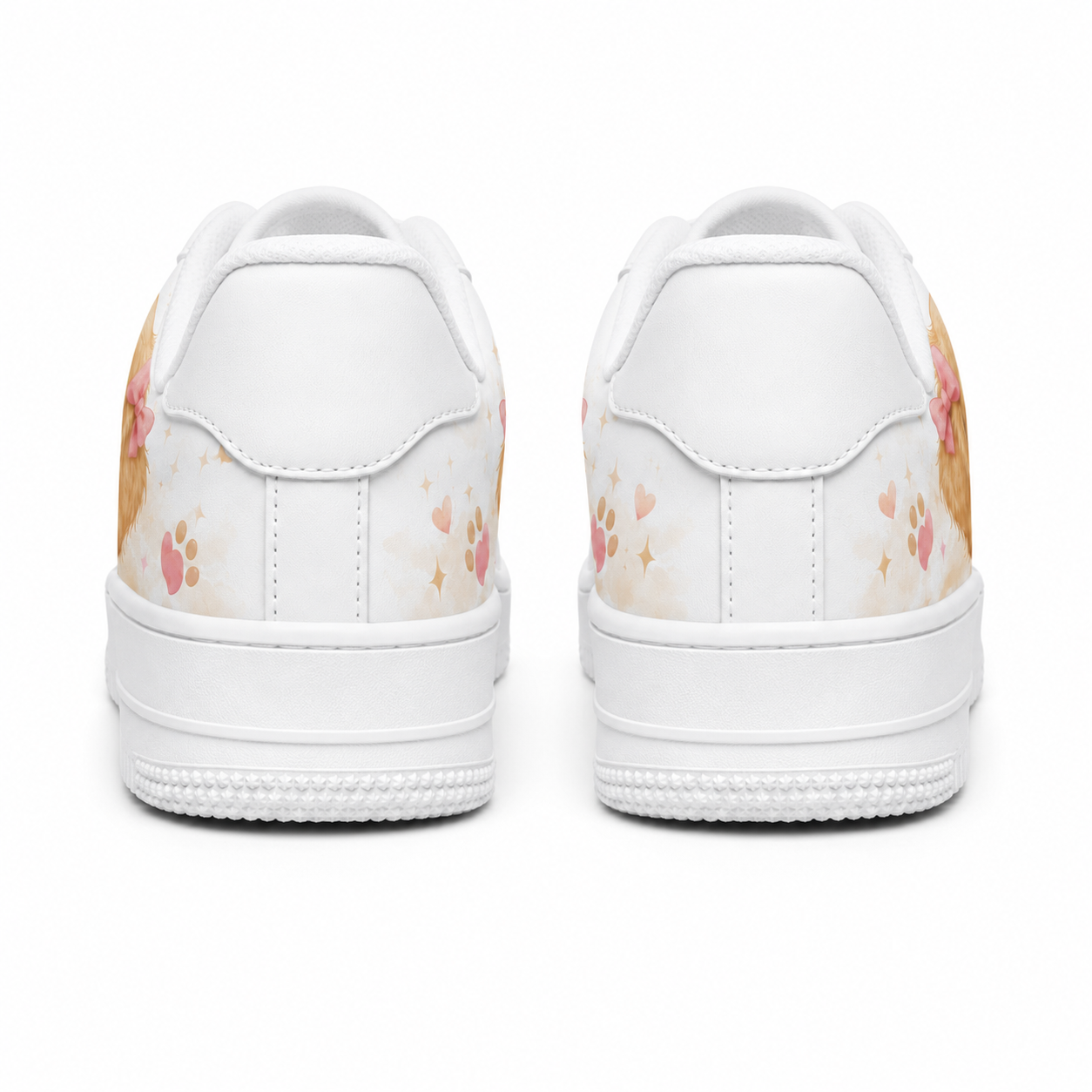 Little Golden Retriever Flat Shoes