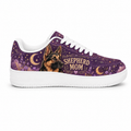 German Shepherd Mom Celestial Sneakers – Purple GSD Gift for Women