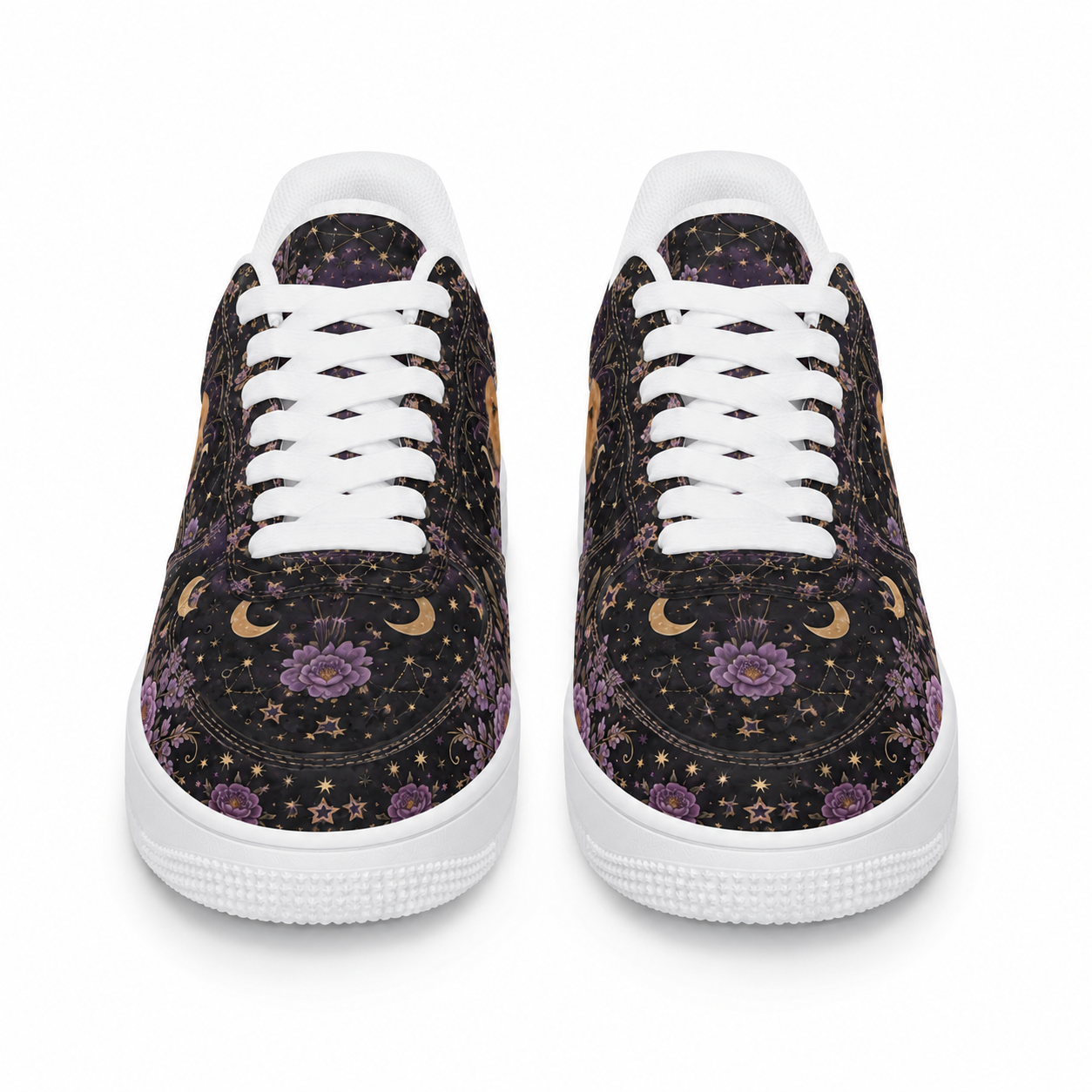 Golden Retriever Mom Celestial Sneakers – Goldie Gift for Women