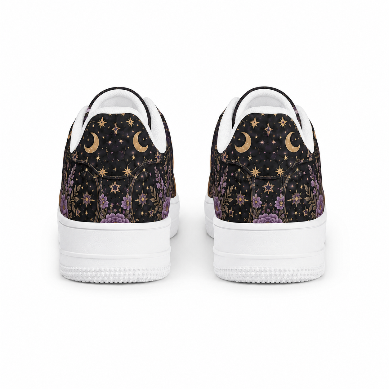 Golden Retriever Mom Celestial Sneakers – Goldie Gift for Women